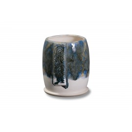 SW-179 Muddy Waters Over SW-167 Sand & Sea Stoneware Combination SW-179 Muddy Waters Over SW-167 Sand & Sea Stoneware Combination